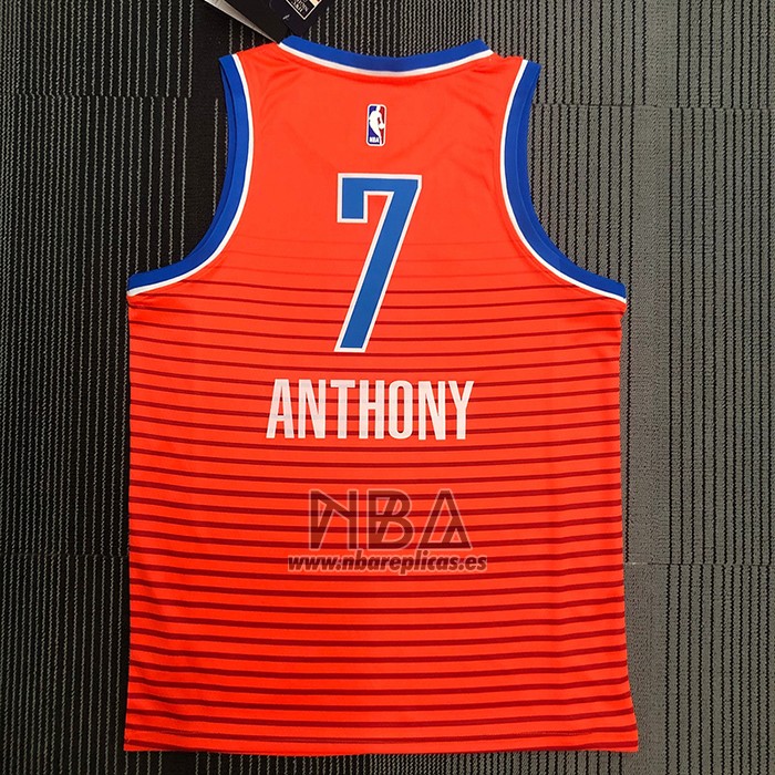 Camiseta Oklahoma City Thunder Darius Bazley NO 7 Statement 2021 Naranja